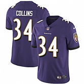 Nike Men & Women & Youth Ravens 34 Alex Collins Purple NFL Vapor Untouchable Limited Jersey,baseball caps,new era cap wholesale,wholesale hats